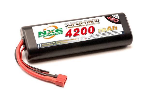 Аккумулятор Li-Po NXE (#NXEC4200/40-2S2P) 7.4V 4200mAh 40С