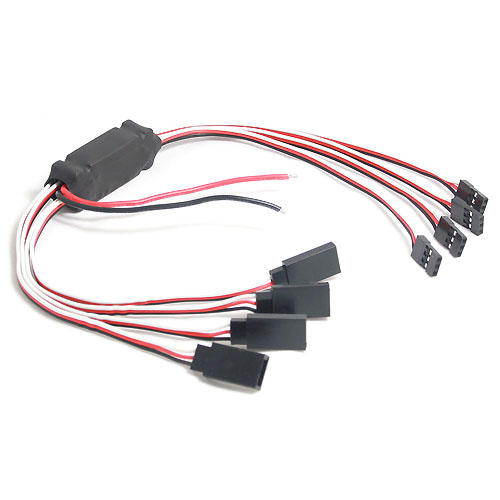 Импульсный разветвитель Feetech (#FE-DPC-4) Direct Power supply Connector( with BEC) X 4