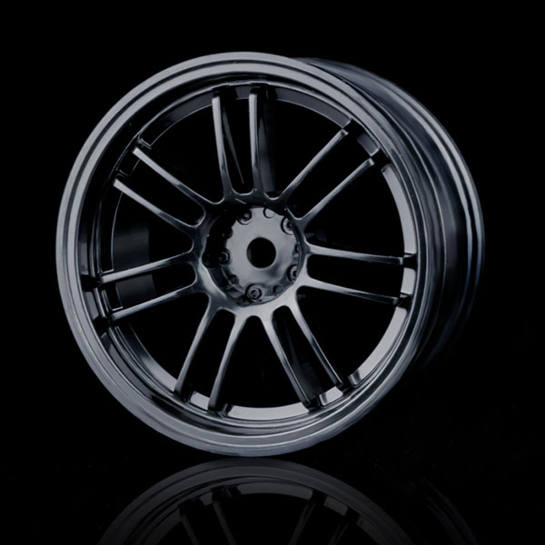 Диски MST (#102021BK) Black RE30 Wheel (+3) (4P)
