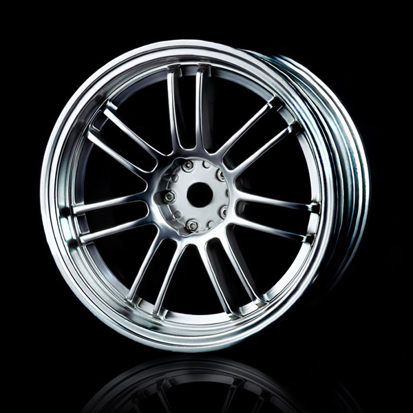 Диски MST (#102021FS) Flat Silver RE30 Wheel (+3) (4P)