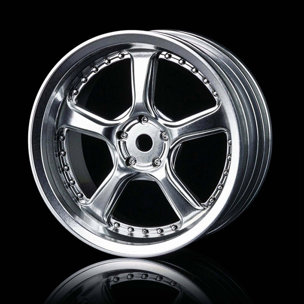 Диски MST (#102040FS) Flat silver Kairos wheel (+3)(4)