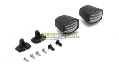 Световой набор HobbySoul (#HS523034) Fog light White (2pcs) 1/10