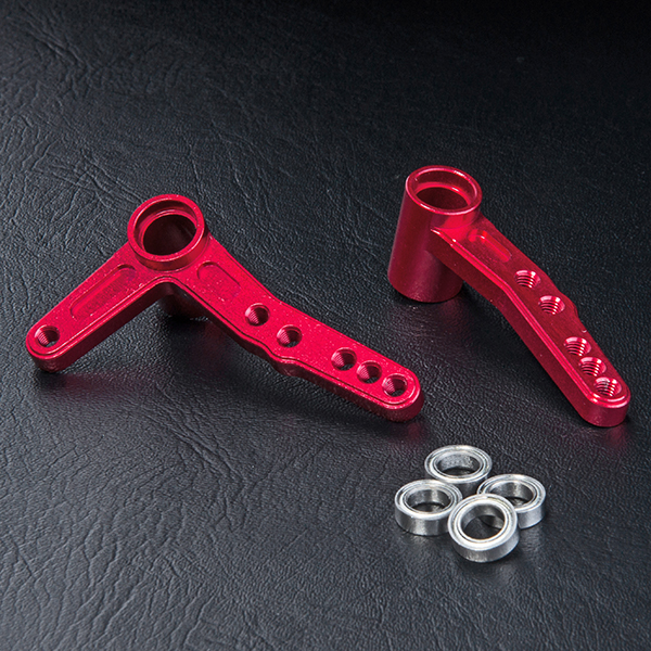 Рулевые колонки MST (#MST210336R) FXX Aluminum Steering Arm Set Red