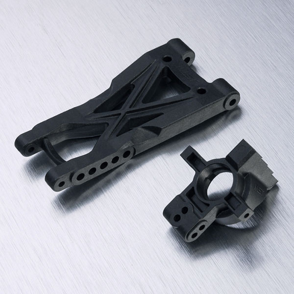 Рычаг с чашкой задней MST (#210055) HT Rear lower arm & wheel hub