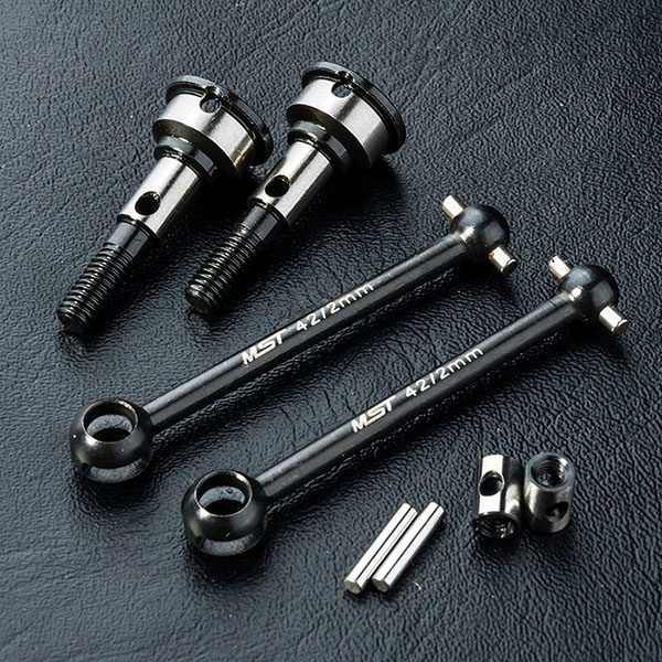 Привода передние MST (#210146) Steel CVD universal shaft set 42 (2)