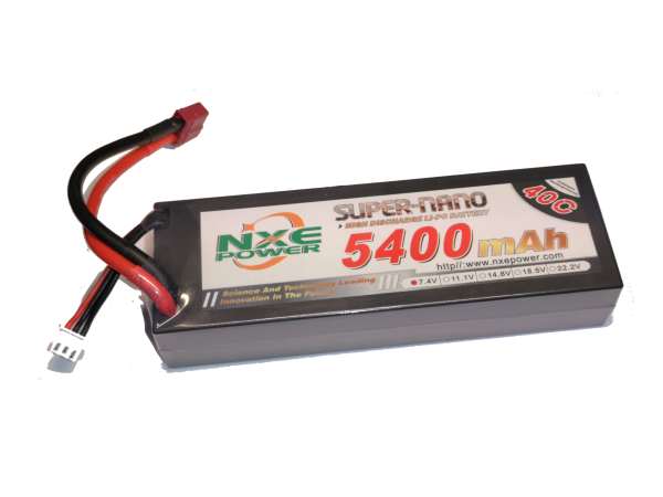 Аккумулятор Li-Po NXE (#NXEC5400/40-2S2P) 7.4V 5400mAh 40С
