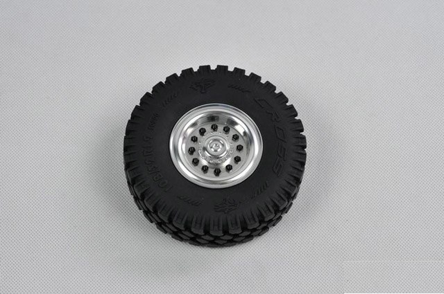 Диски бедлоки CROSS (#97400044) MC6 XC6 6X6 8X8  Camion Truck CNC aluminium alloy hub in one pair package 1"9