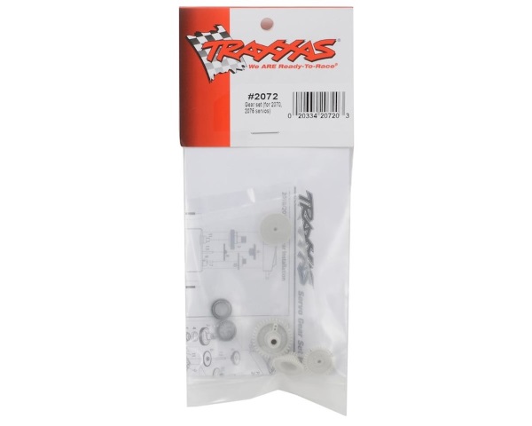 Рем. комплект сервопривода Traxxas (#TRX2072) Servo Gear Set Installation