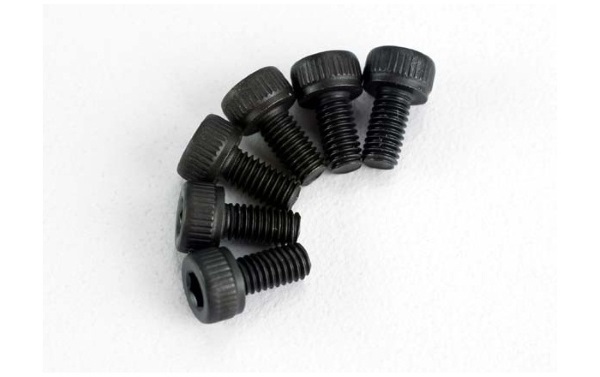 Винты Traxxas (#TRX2554) 3x6mm Cap Hex Screws