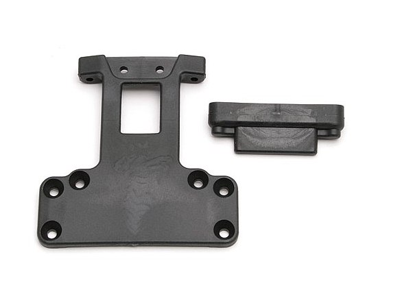 Крепление рычагов Associated (#9818) Arm Mount/Chassis Plate SC10