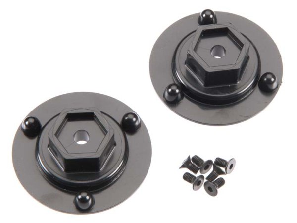 Хексы расширяющие Associated (#DER-SS-14L) DE Racing Setup Adapters 14mm Hex/Long Axle