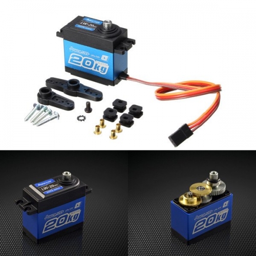 Сервопривод Power HD (#LW-20MG) Power HD LW-20MG Digital Servo (Waterproof) 20kg / 0.16sec / 63g