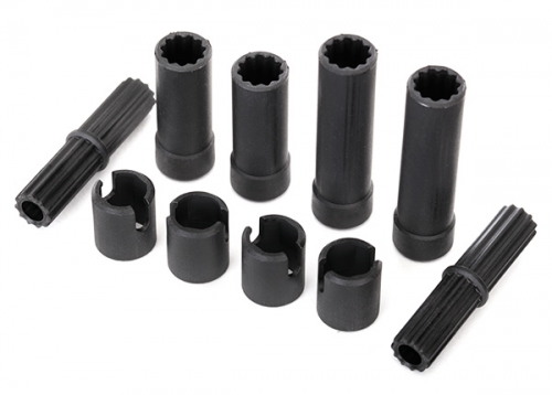 Крепление кардана Traxxas (#TRA8250/8295) Transmission or Differential Output Drive + Center Half Shafts Set