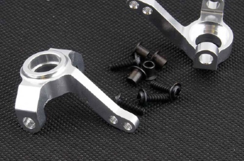 Кулаки поворотные RC4x4 (#SCX10-0001) Aluminum Front Knuckle Arm Set for Axial SCX10