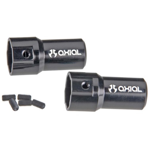 Ступицы задние Axial (#AX30394) Aluminum Rear Axle Lockout Scorpion