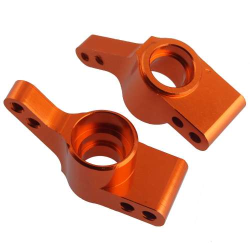 Чашки задние RC4x4 (#BMT0003) Rear Hub Carrier (Orange) for HPI Bullet MT/ST