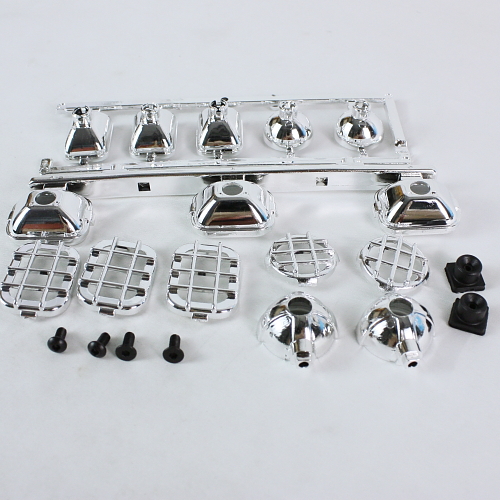 Сонары Yeah Racing (#YA-0249SV) Body Accessories - Roof Mounted Light Bar
