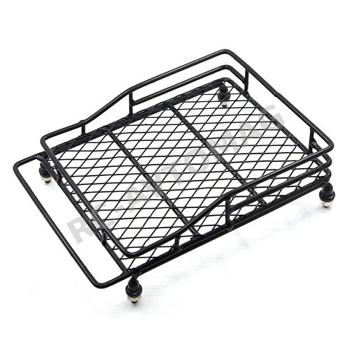 Багажник на крышу Yeah Racing (#YA-0403) 1/10 RC Rock Crawler Accessories Metal Mesh Wire Luggage Tray Type C 14cm X 10cm X 3.5cm