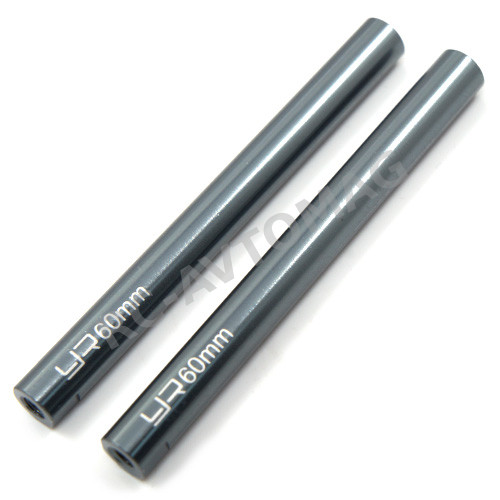 Штанговая колонна Yeah Racing (#YA-0433) Threaded Aluminum Link Pipe 6x60mm 2pcs Gun Metal