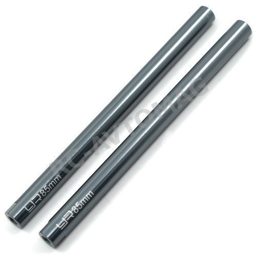 Штанговая колонна Yeah Racing (#YA-0438) Threaded Aluminum Link Pipe 6x85mm 2pcs Gun Metal