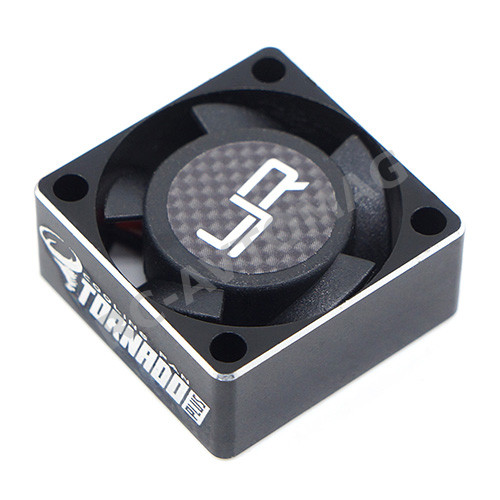 Вентилятор Yeah Racing (#YA-0471BK) Tornado Plus Aluminium Case High Speed Cooling Fan 25 X 25mm