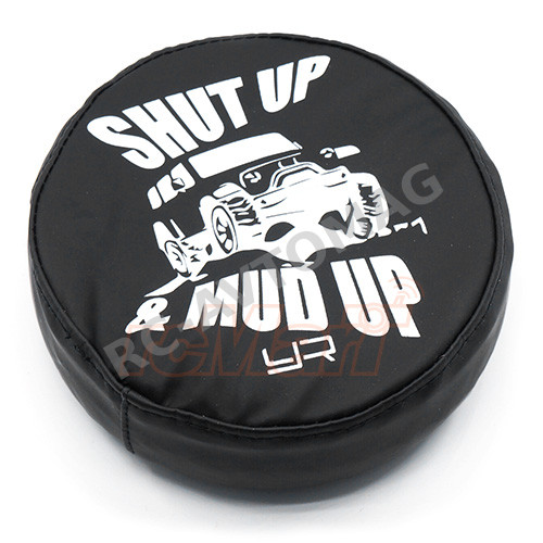 Чехол масштабный на запасное колесо Yeah Racing (#YA-0494) 1/10 Tire Cover For 1.9 Crawler Wheels - Shut Up Mud Up