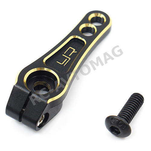 Качалка Yeah Racing (#YA-0516BK/GD) 25T Aluminum Servo Arm Horn For Futaba Savox Power HD Blue Bird Black Gold