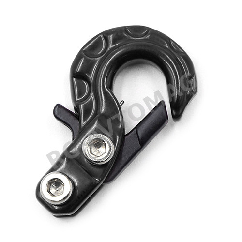 Зацеп Yeah Racing (#YA-0573BK) 1/10 RC Rock Crawler Scale Spring Loaded Metal Hook Black
