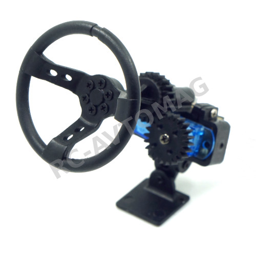 Рулевое колесо Yeah Racing (#YA-0539) X Dark Dragon Wing Motion Steering Wheel For 1:10 Touring Drift RC Car