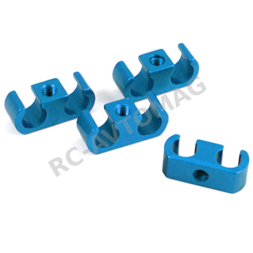 Крепление топливного шланга Yeah Racing (#FH-001BU) Fuel Tube Holder BU
