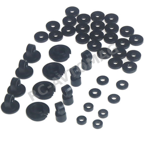 Комплектующие амортизатора Yeah Racing (#DSG-PA) Pillow Ball Set For Shock-Gear