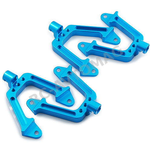 Крепление амортизаторов Yeah Racing (#SCX10-008BU) Aluminum Shock Hoops Mount 4pcs For Axial SCX10