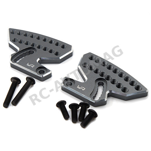 Крепление задних амортизаторов Yeah Racing (#AXWR-009) Aluminum HD Rear ShockDroop Lowering