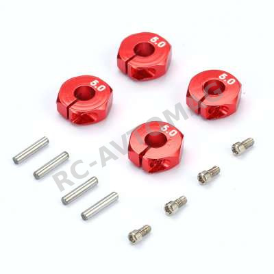 Хексы CPV (#A8527) Aluminum Wheel Washer Set 5.0 mm For All 1/10