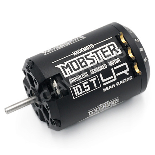 Бесколлекторный сенсорный двигатель Yeah Racing (#MT-0022) MOBSTER 10.5T 4100KV 540 Brushless Sensored Motor