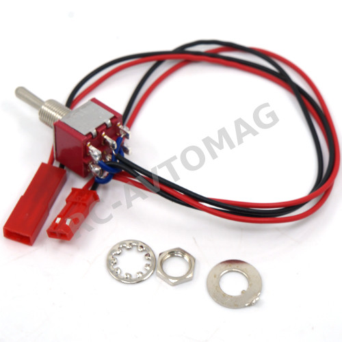 Коммутатор управления лебёдкой Yeah Racing (#WPT-0120) Chassis Mounted Winch Switch