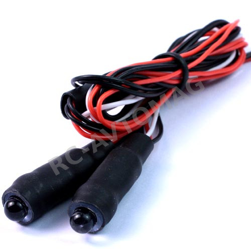 Ангельские глазки Yeah Racing (#LK-0024RD) Angeleyes LED Light Cable 2pcs RD YR Plug