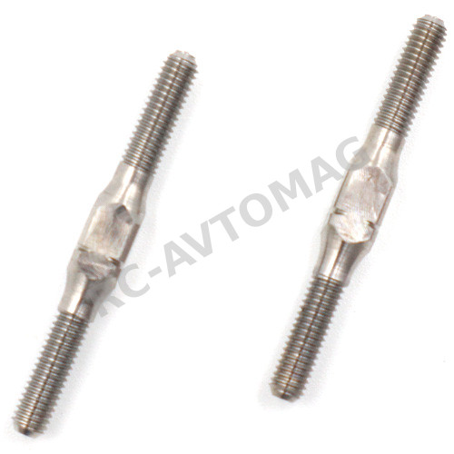 Тяги металлические Yeah Racing (#TBTI-0332) 64 Titanium Turnbuckle 3x32mm 2pcs