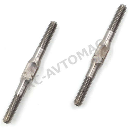 Тяги металлические Yeah Racing (#TBTI-0336) 64 Titanium Turnbuckle 3x36mm 2pcs