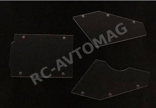 Защитные элементы кузова Rovan (#RS85206) Transparant glas/Window
