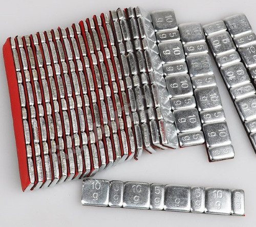 Грузики EVA (#GJ10054) Balance weight (140*19*3mm) (60g/4*10g + 4*5g)