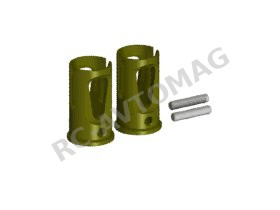 Чашки дифференциала 3Racing (#SAK-09/HD) Solid Axle Outer Joint (Heavy Duty) For 3racing Sakura Zero S