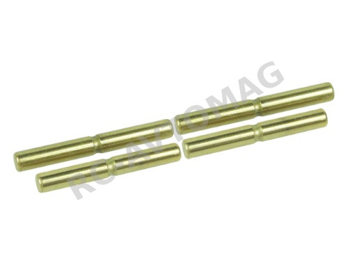 Штифт титановый 3Racing (#SAK-28U) Suspension Outer Titanium Coated Pin Set For 3racing Sakura Zero