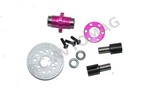Контр-стир 3Racing (#SAK-59/V2/PK) Front One Way Ver 2 For 3racing Sakura Zero