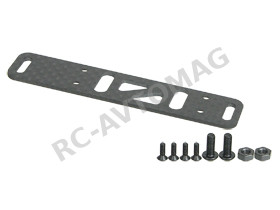 Пластина крепления лебёдки 3Racing (#CR01-27C) Winch Mounting Plate For Crawler Winch