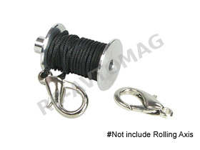 Тяговый канат лебёдки 3Racing (#CR01-27E) Replacement Crawler Winch Hook(2pcs) with Traction rope