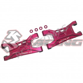 Рычаги задние нижние 3racing (#SAK-D4805) Aluminum Rear Lower Suspension for D4
