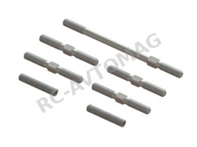 Тяги металлические 3Racing (#SAK-D112) Linkage Set - Steel (25mm, 16mm & 52mm) For Sakura D3