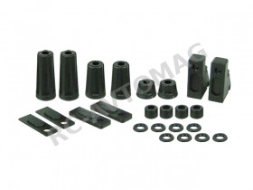 Пластиковые детали 3Racing (#SAK-D129) Plastic Spare Parts A For Sakura D3