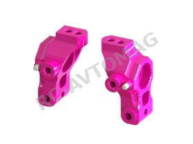 Чашки задние 3Racing (#SAK-D304/PK) Aluminum Rear Hub (1 Degree) For Sakura D3